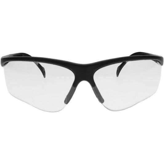 PRO-SAFE 48258 Magnifying Safety Glasses 2.00, Clear Lenses, Anti-Fog, ANSI Z87.1-2003