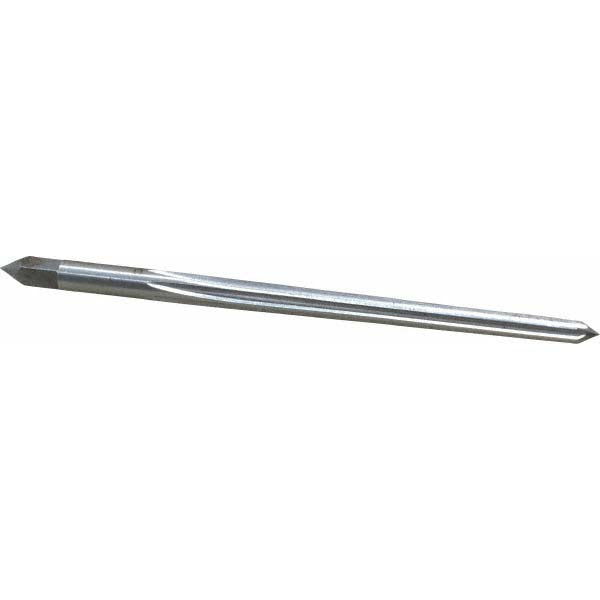 Value Collection SM24N00 Taper Pin Reamer #0 Pin, 0.1287" Small End, 0.1638" Large End, High Speed Steel