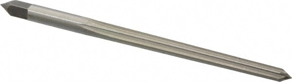 Value Collection SM24N03 Taper Pin Reamer #3 Pin, 0.1813" Small End, 0.2294" Large End, High Speed Steel