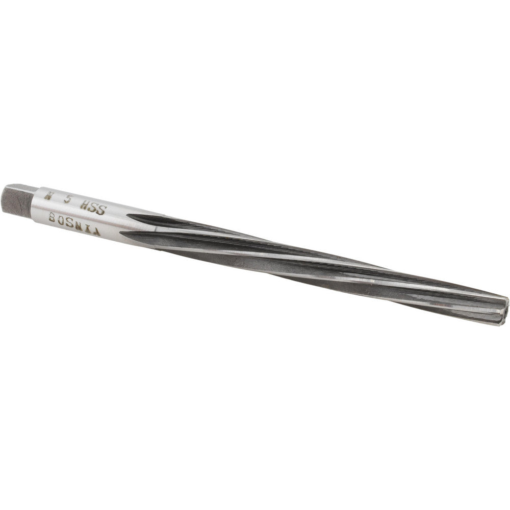 Value Collection SM25N05 Taper Pin Reamer #5 Pin, 0.2409" Small End, 0.2994" Large End, High Speed Steel