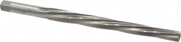 Value Collection SM25N08 Taper Pin Reamer #8 Pin, 0.3971" Small End, 0.505" Large End, High Speed Steel