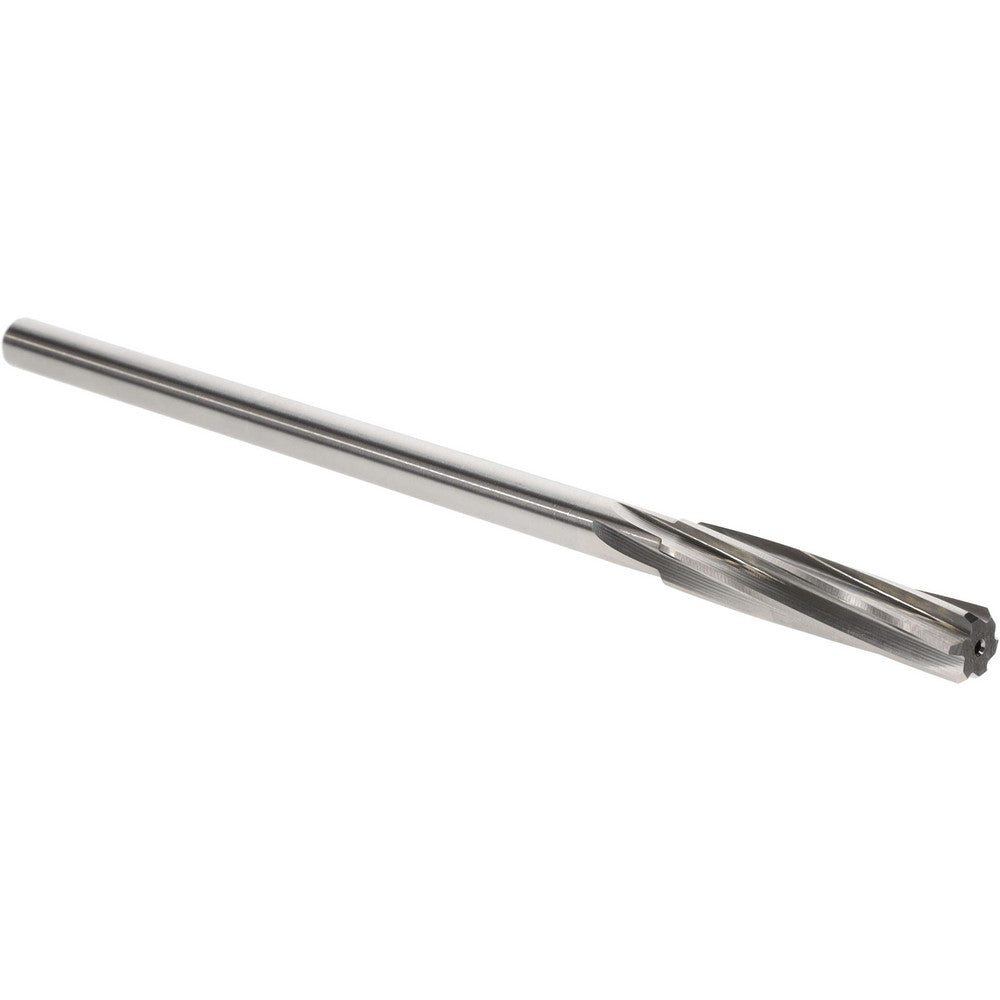 Yankee Corp. 1435-0.3750 Chucking Reamer 3/8" Dia, 7" OAL, 1-3/4" Flute Length, Spiral Flute, Straight-Cylindrical Shank, HSSCobalt