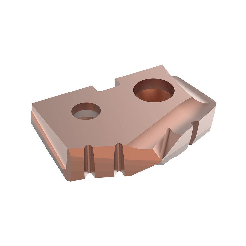 Allied Machine and Engineering 450H-.546 Spade Drill Insert 35/64" Dia, Seat Size 0, Cobalt, 132 deg Point