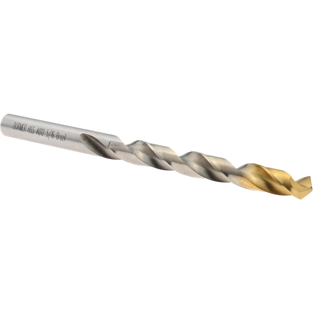 Dormer Pramet 5966676 Jobber Drill 5/16" Dia, 118 deg Point, High Speed Steel