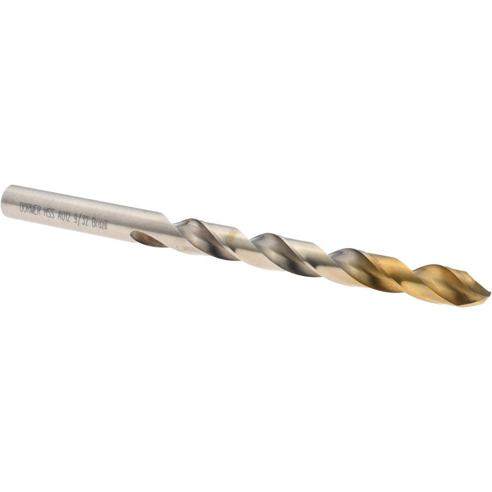 Dormer Pramet 5966717 Jobber Drill 9/32" Dia, 118 deg Point, High Speed Steel