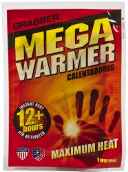 Grabber MWES Personal Cooling & Heating Accessories Type Body Warmer  Accessory Style Pack  Product Service Code 4240  Length (Inch) 6-1/2  Average Temperature (F) 98.6  Duration (Hours) 12.00