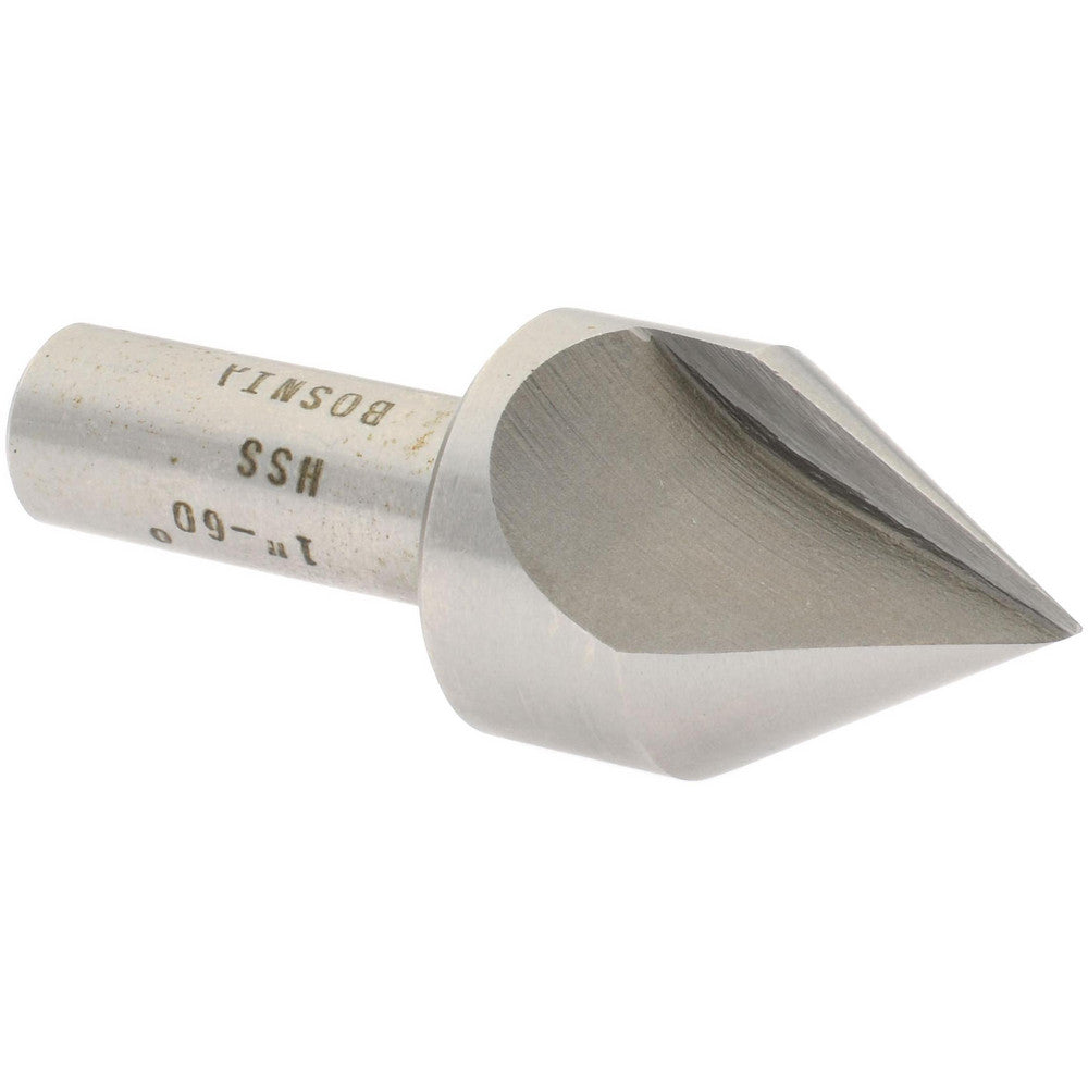 Value Collection SC1060100 Countersink 1" Head Dia, 60.00 deg Included Angle, 1 Flute, High-Speed Steel, Right Hand Cut