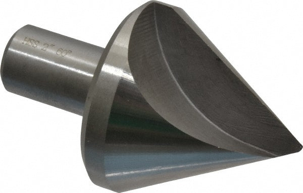 Value Collection SC1060200 Countersink 2" Head Dia, 60.00 deg Included Angle, 1 Flute, High-Speed Steel, Right Hand Cut