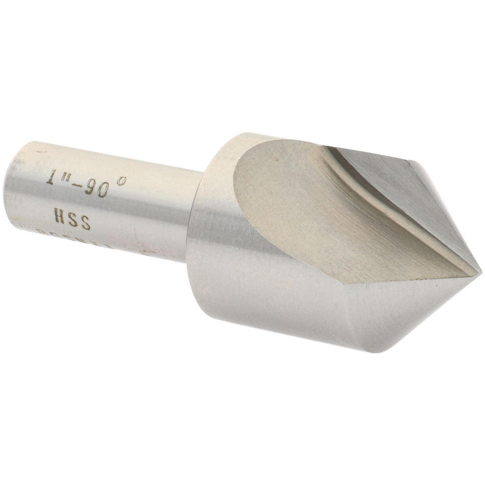 Value Collection SC1090100 Countersink 1" Head Dia, 90.00 deg Included Angle, 1 Flute, High-Speed Steel, Right Hand Cut