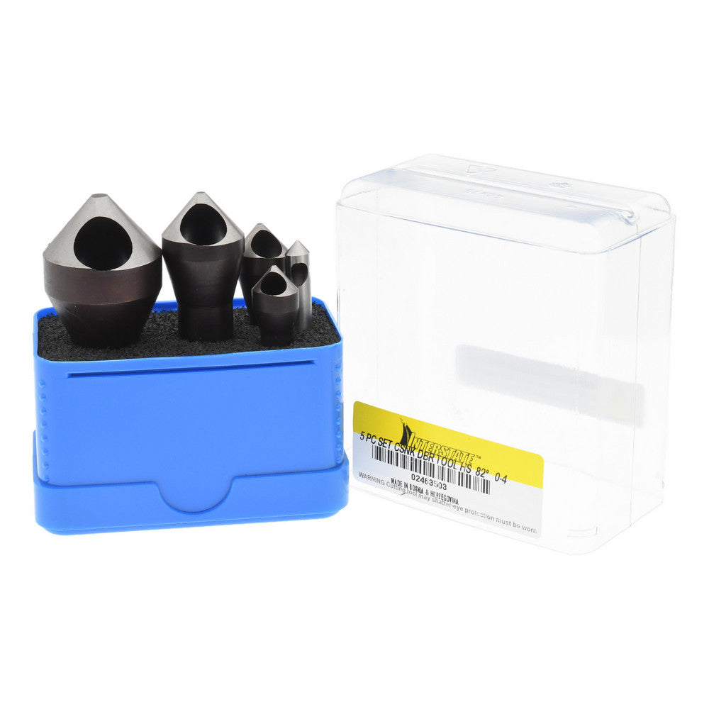 Value Collection SC50825S Countersink Set 5 Pc, 1/16 to 9/16" Head Dia