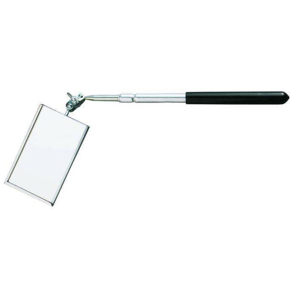 General 560 Inspection Mirror Rectangular, Glass Mirror, Vinyl Handle