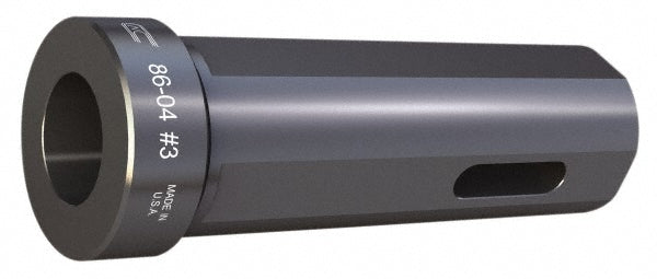 Global CNC Industries 86-07-4B MT4 Inside Morse Taper, Standard Morse Taper to Straight Shank
