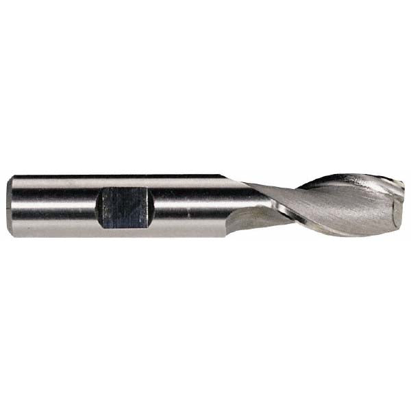 Hertel E2080048 Square End Mill 3/4'' Dia, 2-1/4'' LOC, 3/4'' Shank Dia, 4-1/2'' OAL, 2 Flutes, Cobalt