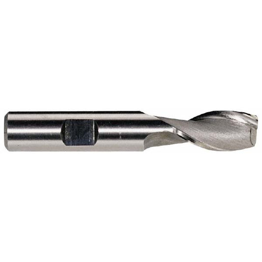 Hertel E2080048 Square End Mill 3/4'' Dia, 2-1/4'' LOC, 3/4'' Shank Dia, 4-1/2'' OAL, 2 Flutes, Cobalt