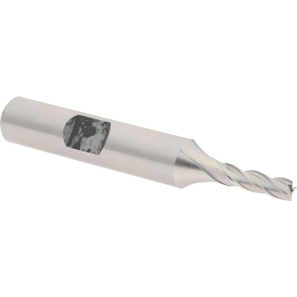 Hertel E199913328 Square End Mill 5/32" Dia, 7/16" LOC, 4 Flute, High Speed Steel
