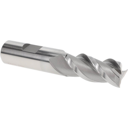 Hertel E107004801 Square End Mill 3/4" Dia, 1-5/8" LOC, 3 Flutes, High Speed Steel