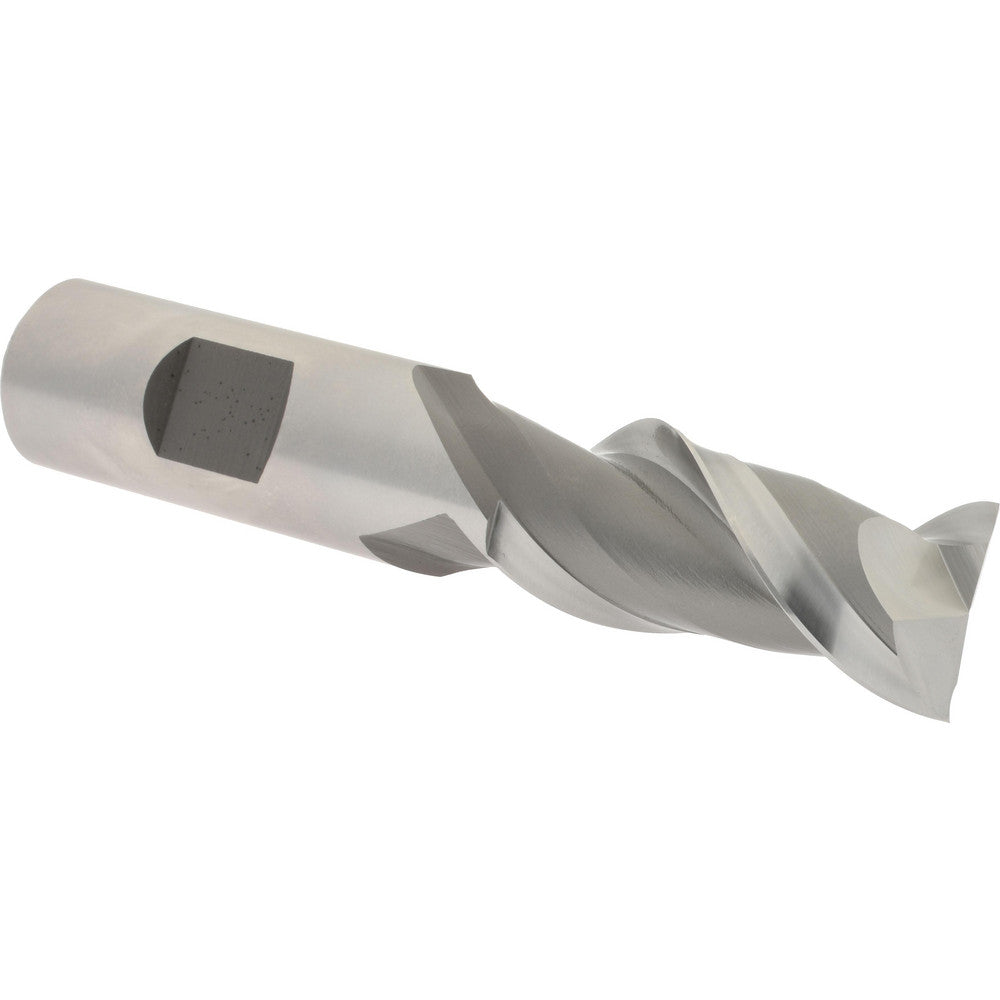 Hertel GG070048 Square End Mill 3/4'' Dia, 1-5/8'' LOC, 3/4'' Shank Dia, 3-7/8'' OAL, 2 Flutes, High Speed Steel