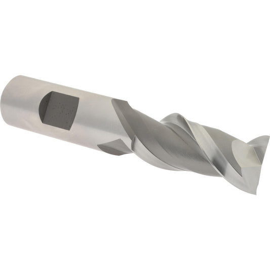 Hertel GG070048 Square End Mill 3/4'' Dia, 1-5/8'' LOC, 3/4'' Shank Dia, 3-7/8'' OAL, 2 Flutes, High Speed Steel