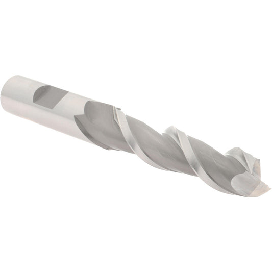 Hertel E107104001 Square End Mill 5/8" Dia, 2-1/2" LOC, 2 Flutes, High Speed Steel