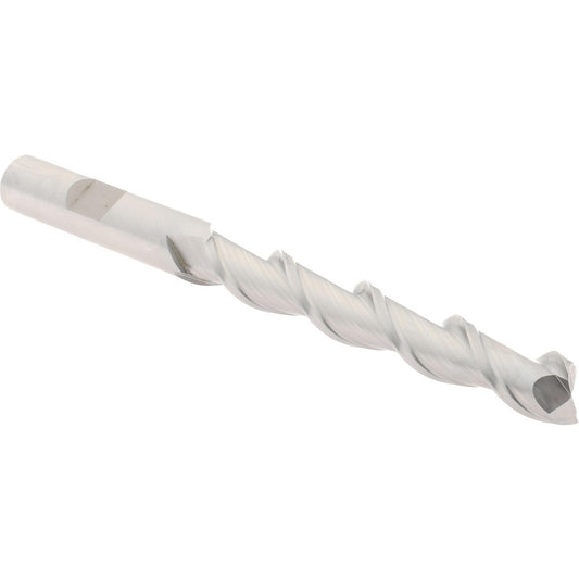 Hertel E107202401 Square End Mill 3/8" Dia, 2-1/2" LOC, 2 Flutes, High Speed Steel