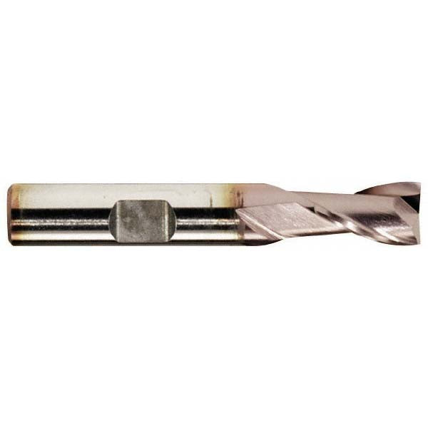 Hertel EF99921310 Square End Mill 3/4'' Dia, 1-5/16'' LOC, 3/4'' Shank Dia, 3-7/8'' OAL, 2 Flutes, High Speed Steel