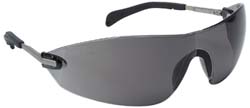 MCR Safety S2219 Safety Glasses Scratch-Resistant, Polycarbonate, Clear Mirror Lenses, Frameless