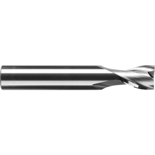 RobbJack S1-201-08 Square End Mill 1/4" Dia, 1/2" LOC, 2 Flute, Solid Carbide