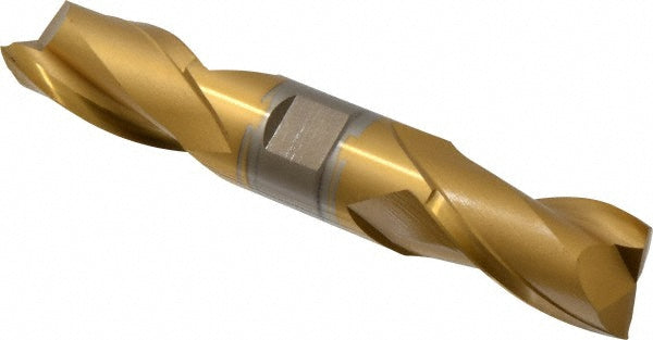 Hertel E4050064 Square End Mill 1" Dia, 1-5/8" LOC, 2 Flutes, Cobalt
