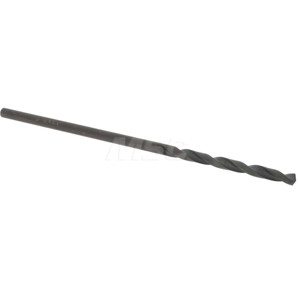 Hertel 906 10 Aircraft Extension Drill Bit #10, 135 &deg Point, High Speed Steel