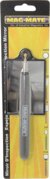 Mag-Mate 318 Inspection Mirror Rectangular, Glass Mirror
