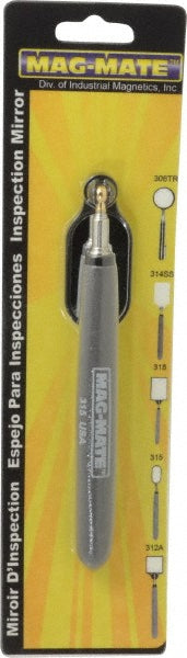 Mag-Mate 315 Inspection Mirror Rectangular, Glass Mirror