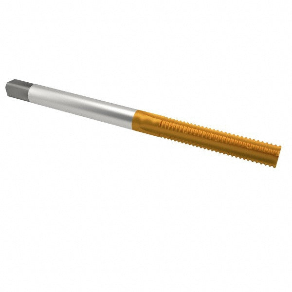 Cleveland C55210 #10-32 Bottoming RH 2B H3 TiN High Speed Steel 4-Flute Straight Flute Hand Tap