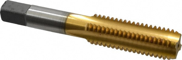 Cleveland C55240 5/8-11 Bottoming RH 3B H3 TiN High Speed Steel 4-Flute Straight Flute Hand Tap