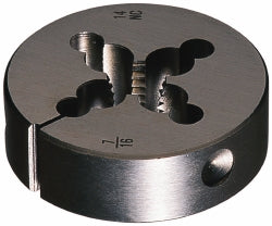 Cle-Line C65434 Round Die 1-1/4-12, 3" OD, Carbon Steel