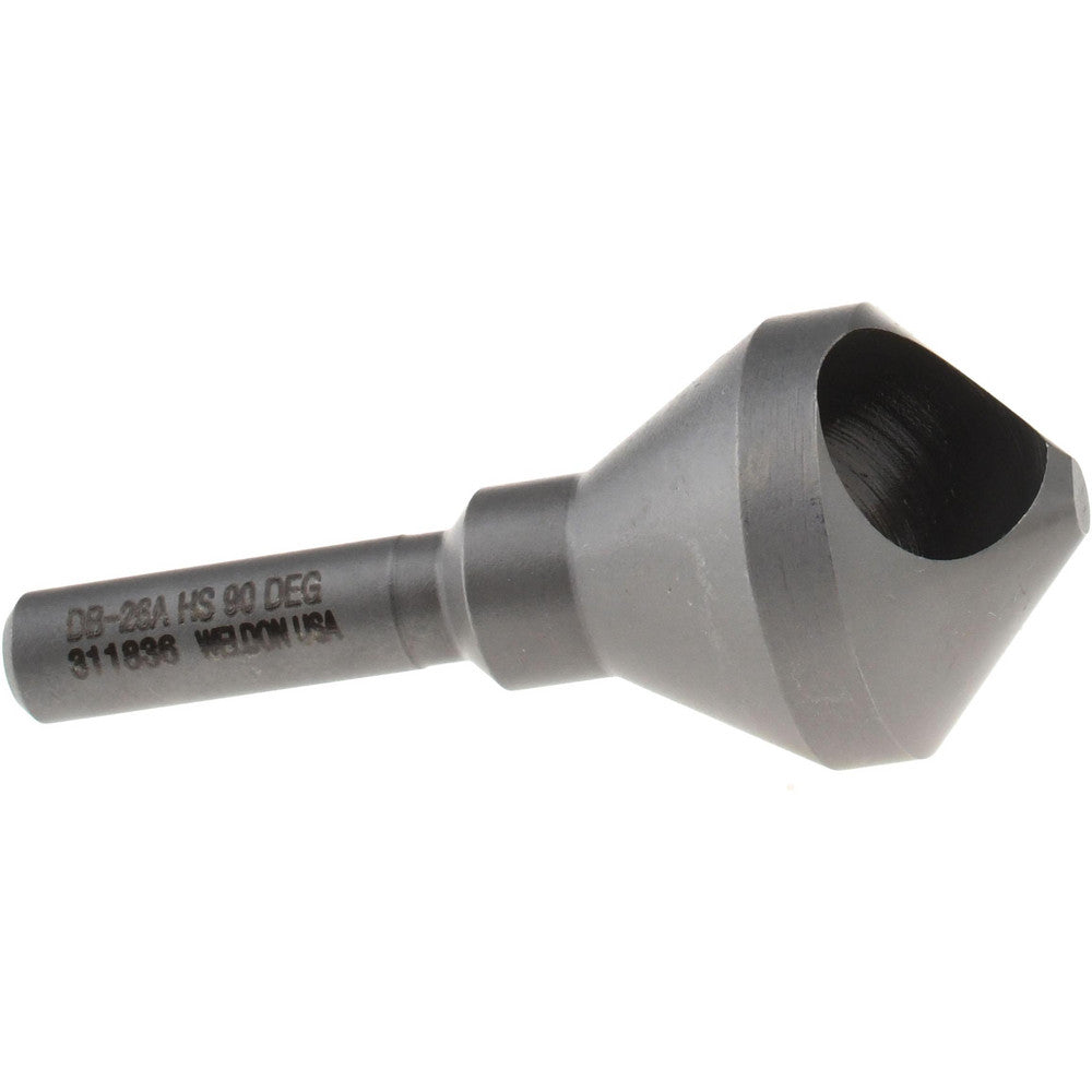 Weldon Tool 98920-94-W Countersink 13/16" Head Dia, 90.00 deg Included Angle, 0 Flute, High-Speed Steel, Right Hand Cut