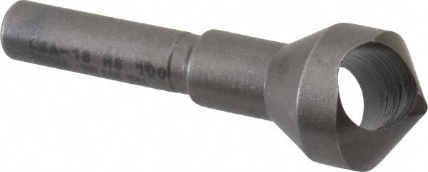 Weldon Tool 98130-94-W Countersink 9/16" Head Dia, 100.00 deg Included Angle, 0 Flute, High-Speed Steel, Right Hand Cut