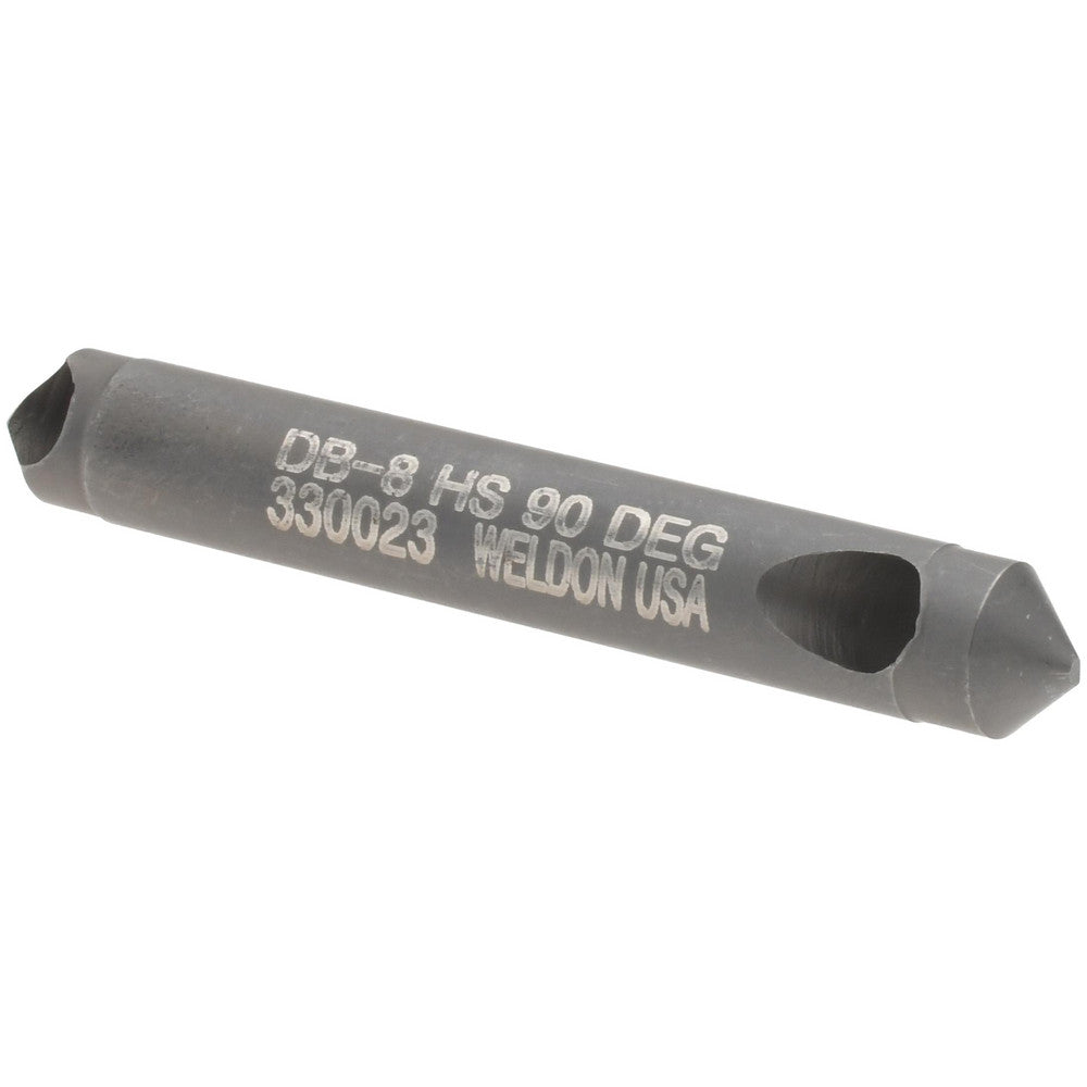Weldon Tool 98914-94-W Countersink 15/64" Head Dia, 90.00 deg Included Angle, 0 Flute, High-Speed Steel, Right Hand Cut