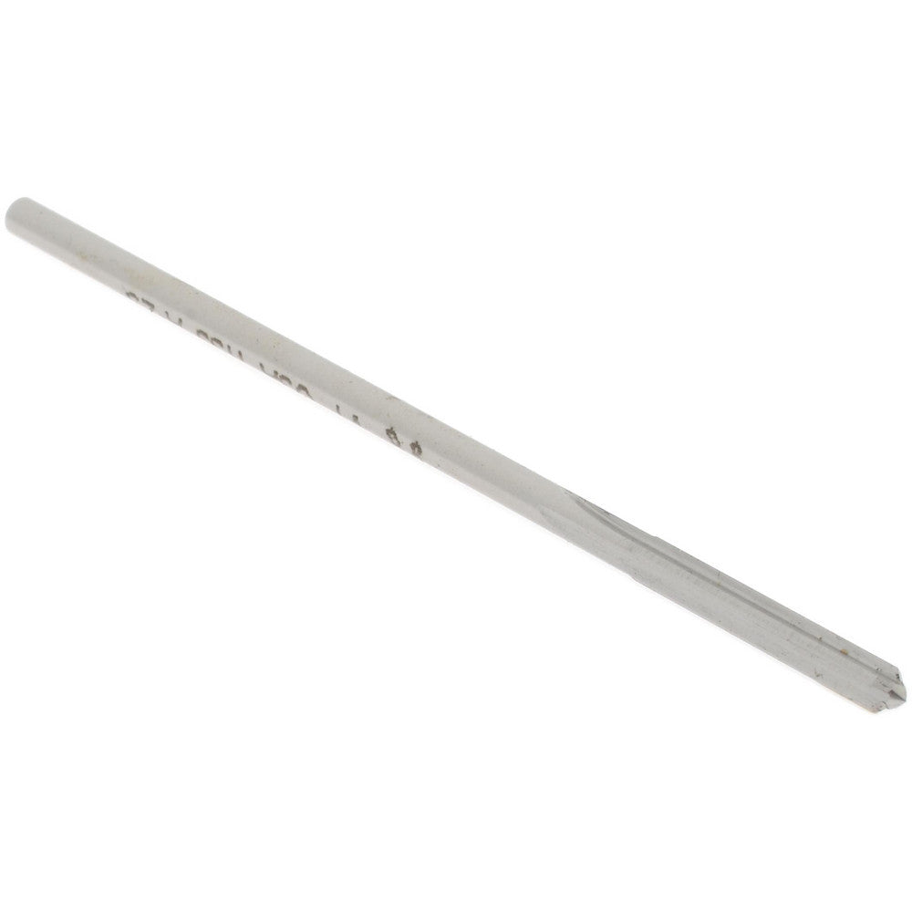 Yankee Corp. 433-0.1260 Chucking Reamer 0.1260" Dia, 3-1/2" OAL, 7/8" Flute Length, Straight Flute, Straight-Cylindrical Shank, HSS