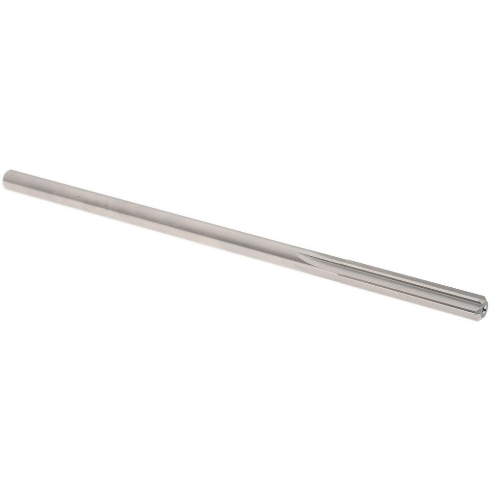 Yankee Corp. 433-0.2490 Chucking Reamer 0.2490" Dia, 6" OAL, 1-1/2" Flute Length, Straight Flute, Straight-Cylindrical Shank, HSS