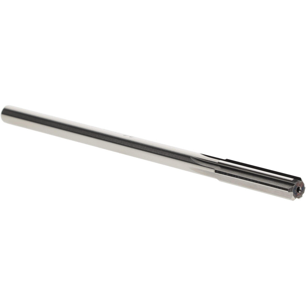 Yankee Corp. 433-0.3115 Chucking Reamer 0.3115" Dia, 6" OAL, 1-1/2" Flute Length, Straight Flute, Straight-Cylindrical Shank, HSS