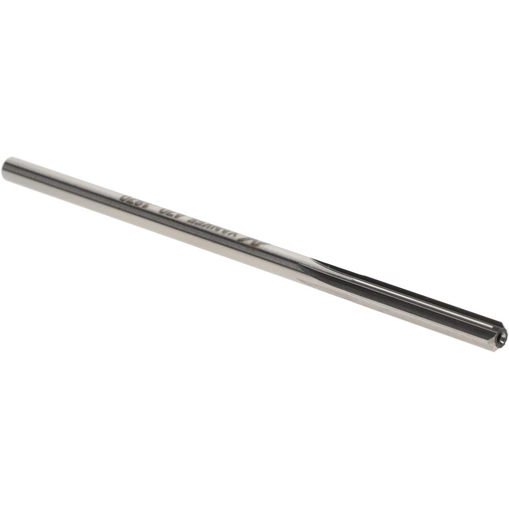 Yankee Corp. 470-0.1870 Chucking Reamer 0.1870" Dia, 4-1/2" OAL, 1-1/8" Flute Length, Straight Flute, Straight-Cylindrical Shank, HSS