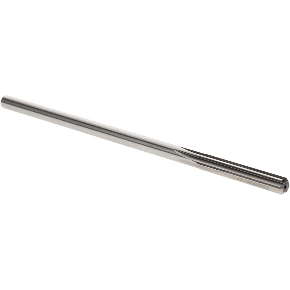 Yankee Corp. 470-0.2495 Chucking Reamer 0.2495" Dia, 6" OAL, 1-1/2" Flute Length, Straight Flute, Straight-Cylindrical Shank, HSS