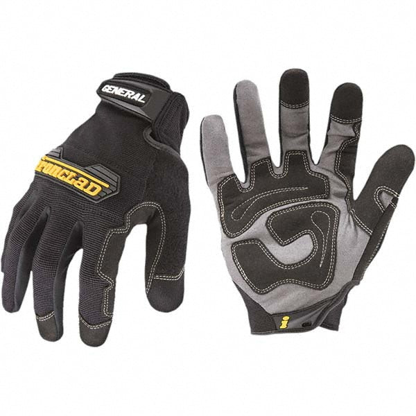 ironCLAD GUG-04-L Cut-Resistant Gloves Size Large, ANSI Puncture 3, Suede & Nylon Lined, Suede & Nylon