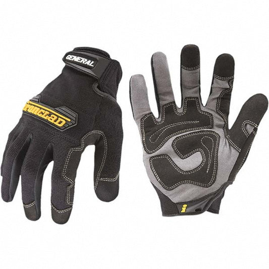 ironCLAD GUG-04-L Cut-Resistant Gloves Size Large, ANSI Puncture 3, Suede & Nylon Lined, Suede & Nylon