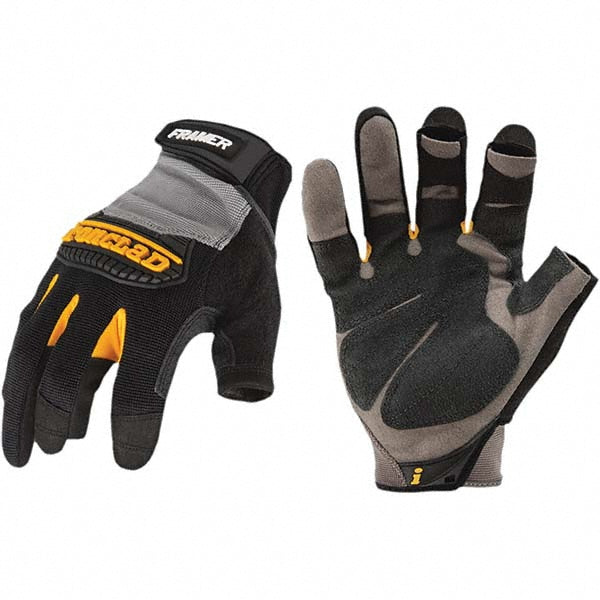 ironCLAD FUG-04-L Work Gloves Size Large, Leather, General Purpose