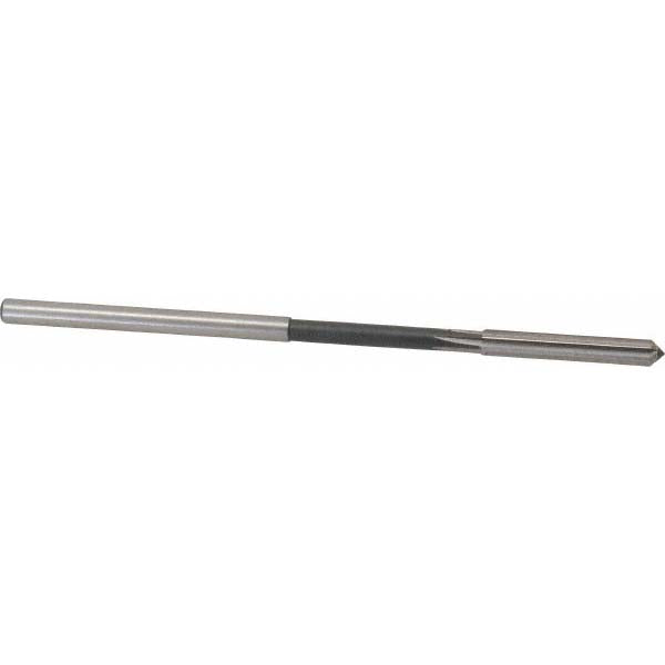 Value Collection 144429601865000 Chucking Reamer 0.1865" Dia, 4-1/2" OAL, 1-1/8" Flute Length, Straight Flute, Straight-Cylindrical Shank, HSS