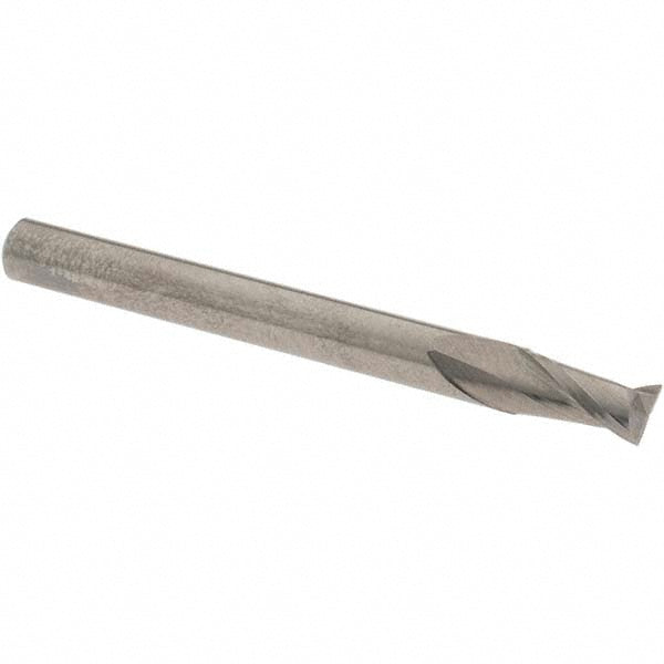 OSG 412-1875 Square End Mill 3/16'' Dia, 3/8'' LOC, 3/16'' Shank Dia, 2'' OAL, 2 Flutes, Solid Carbide