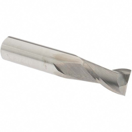 OSG 412-3750 Square End Mill 3/8'' Dia, 5/8'' LOC, 3/8'' Shank Dia, 2'' OAL, 2 Flutes, Solid Carbide