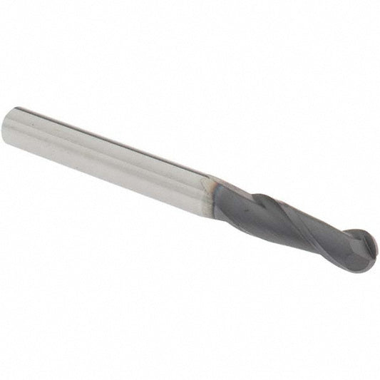 OSG 402-1875-BN11 Ball End Mill 0.1875" Dia, 0.625" LOC, 2 Flute, Solid Carbide