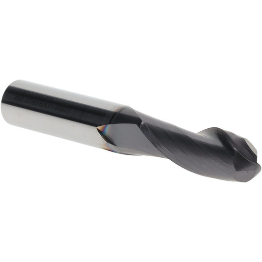 OSG 402-3750-BN11 Ball End Mill 3/8" Dia, 1" LOC, 2 Flute, Solid Carbide